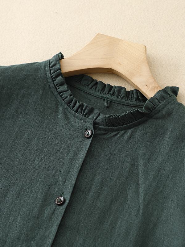 Casual Loose Cotton Linen Long - Casual Loose Linen Shirt Dress recension och pris