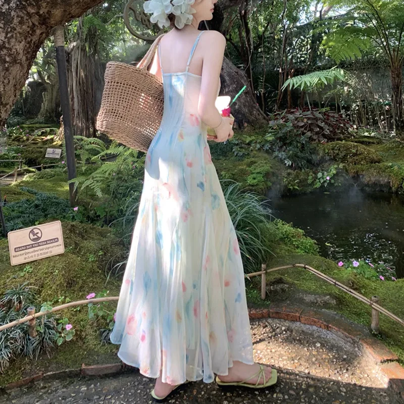 Kawaii Sweet Y2k Japanese Midi - French Vintage Floral Midi Dress recension och pris
