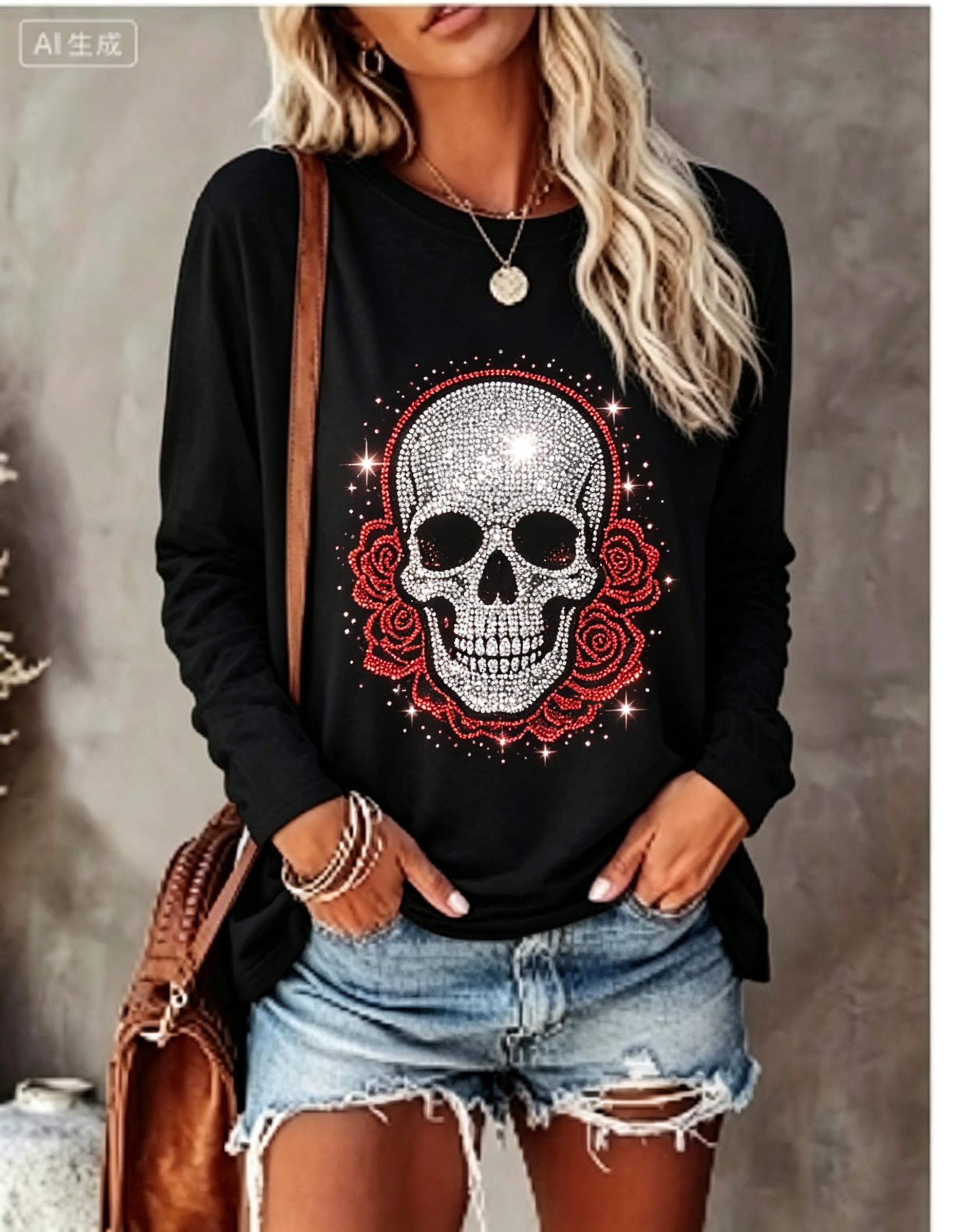 Women Long Sleeve T‑Shirt Simu - Blouses recension och pris