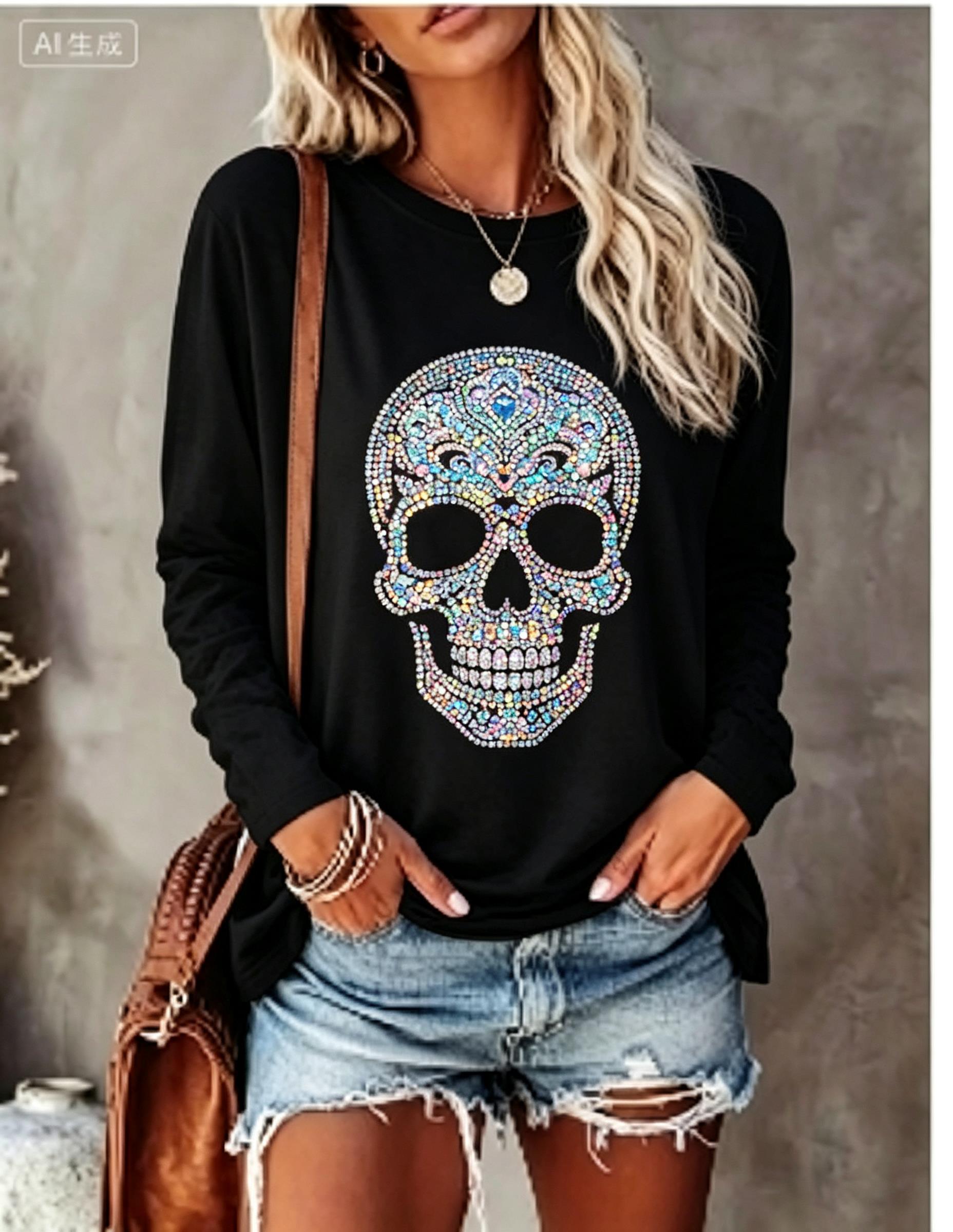 Women Long Sleeve T‑Shirt Simu - Blouses recension och pris